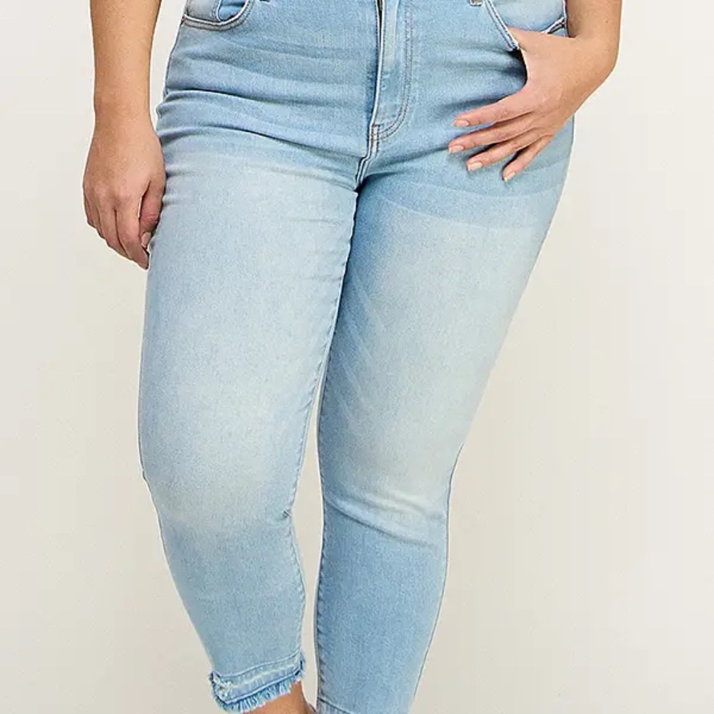 Vintage Artemis -High Rise Crop Skinny Jeans